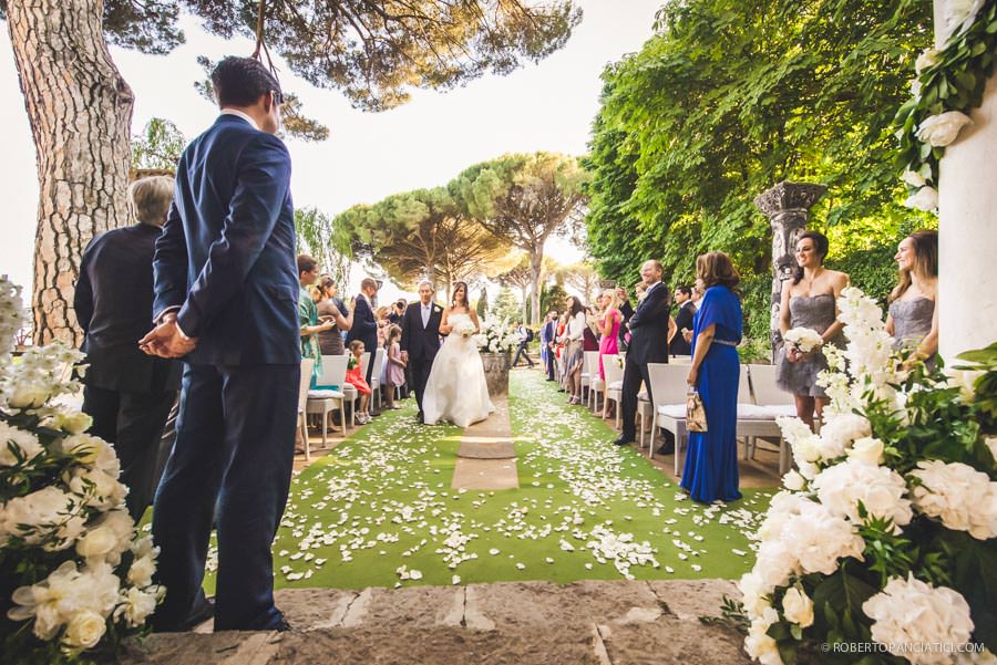 wedding in amalfi ravello villa cimbrone roberto panciatici photographer
