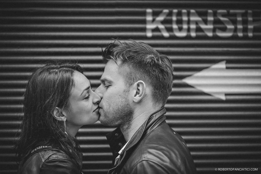 Engagement in Vienna Creative Portrait