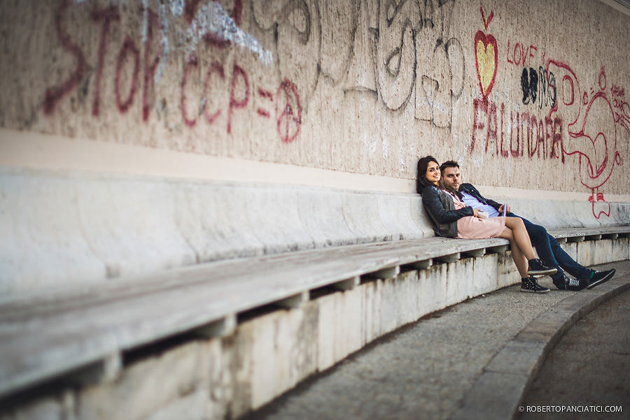 engagement in vienna creative portrait