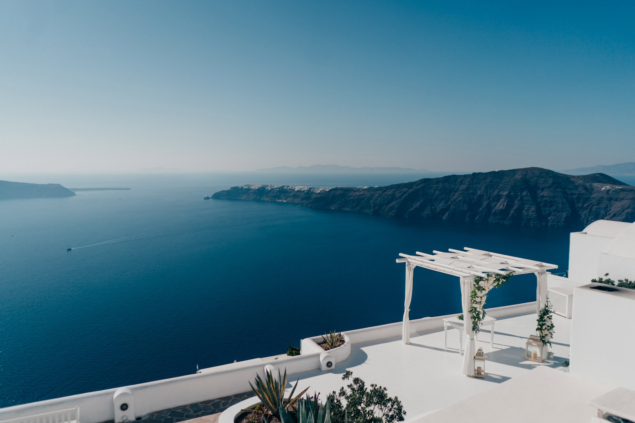 Santorini wedding photography by roberto panciatici photographer