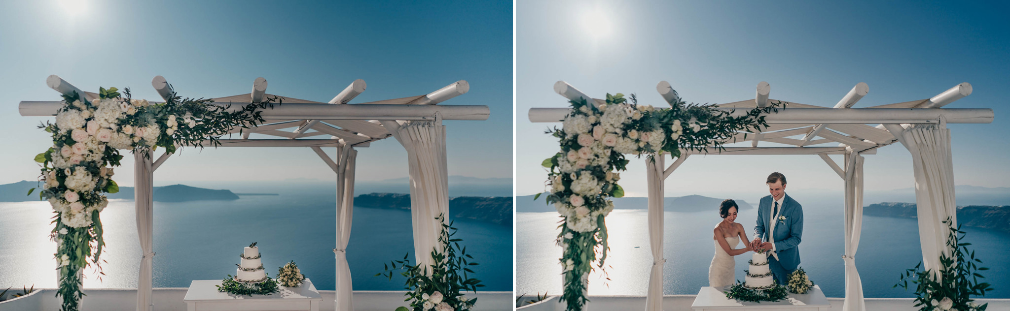 Santorini wedding photography by roberto panciatici photographer