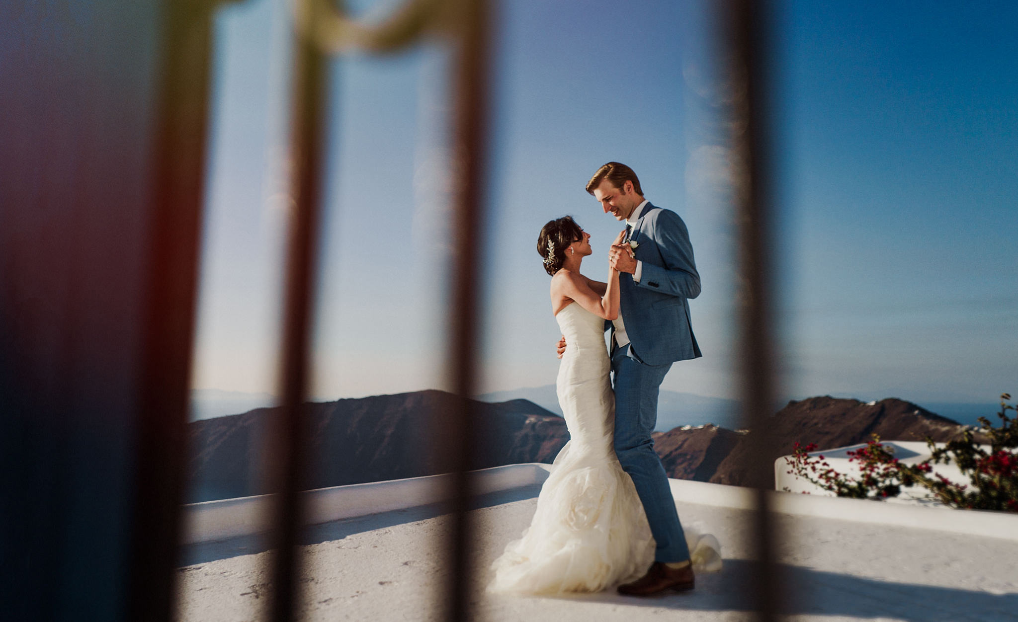 Santorini wedding photography by roberto panciatici photographer