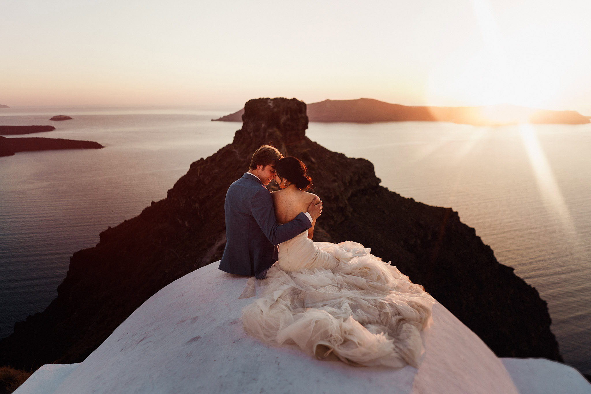 Santorini wedding photography by roberto panciatici photographer
