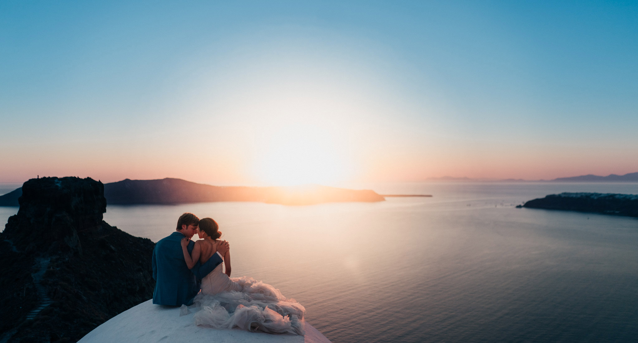 Santorini wedding photography by roberto panciatici photographer