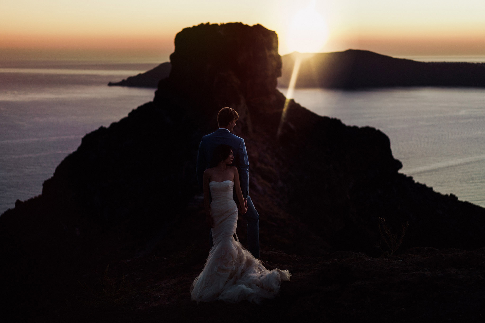 Santorini wedding photography by roberto panciatici photographer